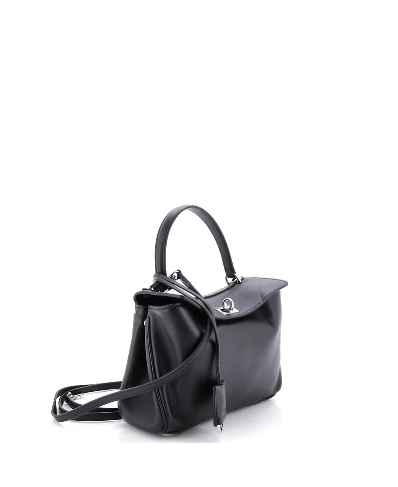 Pre-Owned Balenciaga Mini Rodeo Shoulder Bag Leather