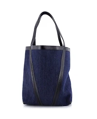 Pre-Owned Chloe Medium Spin Tote Denim