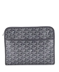 Pre-Owned Goyard Gm Jouvence Toiletry Pouch Coated Canvas