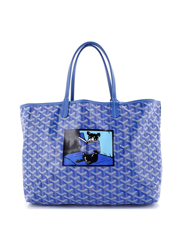 Pre-Owned Goyard Pm Artois Tote Printed Coated Canvas