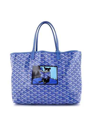 Pre-Owned Goyard Pm Artois Tote Printed Coated Canvas