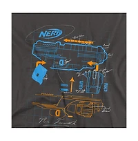 Logovision Men's Nerf Deconstructed Gun T Shirt