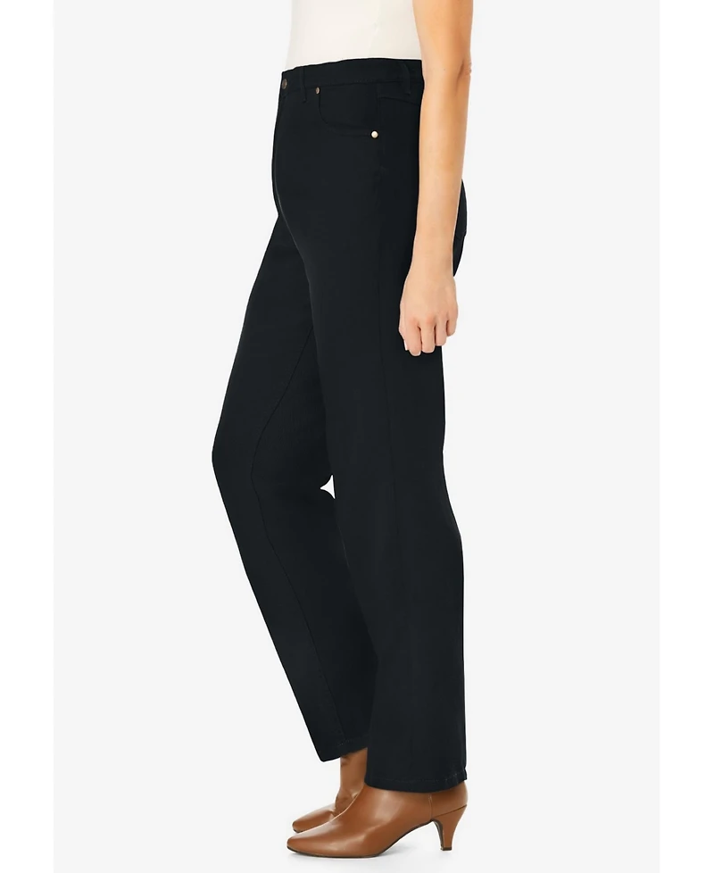 Woman Within Women's Perfect Relaxed Cotton Denim Jean