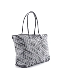Pre-Owned Goyard Mm Artois Tote Coated Canvas