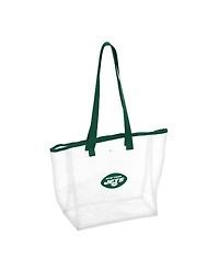 Logo Brands New York Jets Stadium Clear Tote Bag