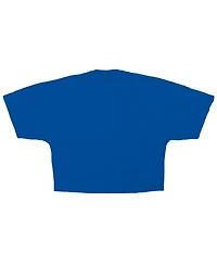 Fanatics Women's Royal New York Mets Skyline Crop T-Shirt