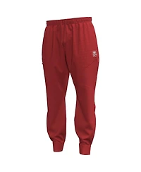 Under Armour Men's Red Wisconsin Badgers 1980 Throwback Unstoppable Fleece Jogger Pants