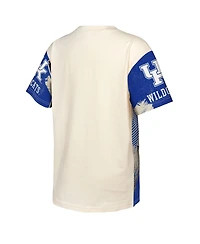 Outerstuff Big Boys and Girls Cream Kentucky Wildcats Make Noise T-Shirt