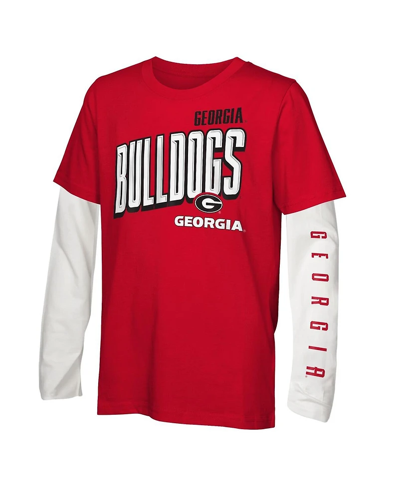 Outerstuff Preschool Georgia Bulldogs Mix 3-in-1 Combo T-Shirt Set