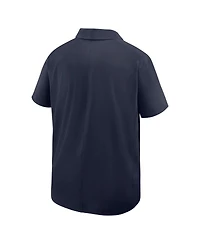 Nike Men's Navy UConn Huskies Woven Dri-fit Polo Shirt
