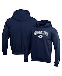 Champion Big Boys and Girls Navy Byu Cougars Campus Pullover Hoodie