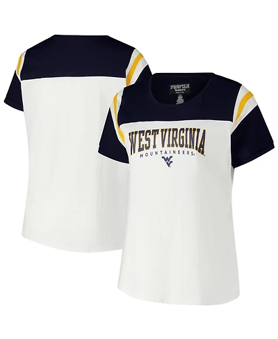 Fanatics Women's White West Virginia Mountaineers Plus Winning Gear T-Shirt