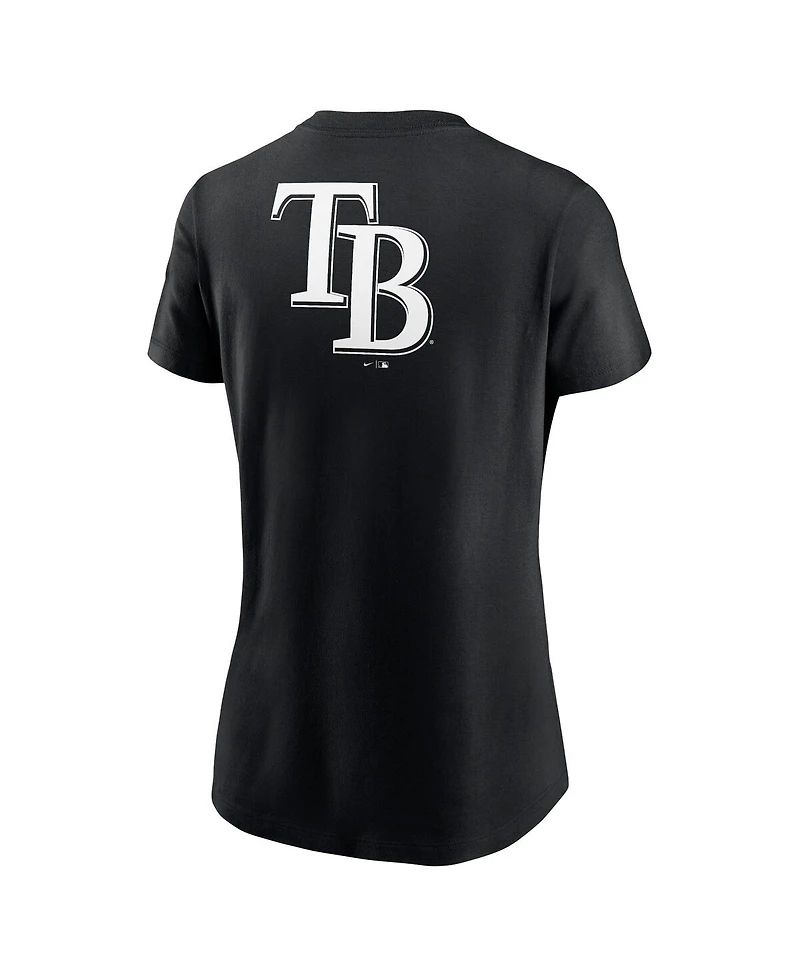 Nike Women's Black Tampa Bay Rays Over Shoulder T-Shirt