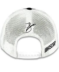 Checkered Flag Sports Men's and Women's Black Ty Gibbs Interstate Batteries Sponsor Trucker Adjustable Hat