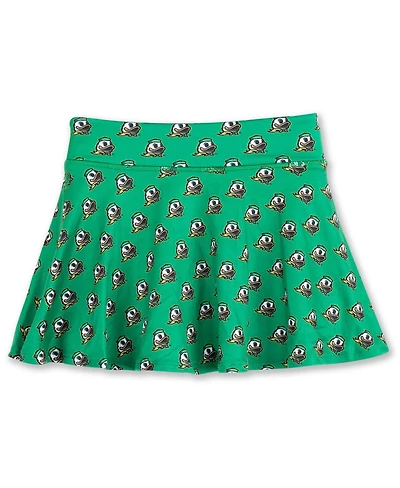 ZooZatz Big Girls Green Oregon Ducks All-Over Print Tennis Skort