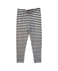 Wes & Willy Toddler 2-Piece Penn State Nittany Lions Long Sleeve Top and Striped Tri-Blend Leggings Set