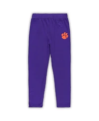 Outerstuff Toddler 2-Piece Orange/Purple Clemson Tigers Forever Love Team T-Shirt and Leggings Set