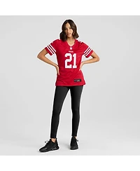 Nike Women's Deion Sanders Scarlet San Francisco 49ers Retired Player Game Jersey