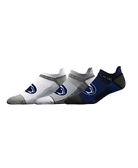 Stride line Men's and Women's Penn State Nittany Lions Premium Low 3-Pack Ankle Socks Set