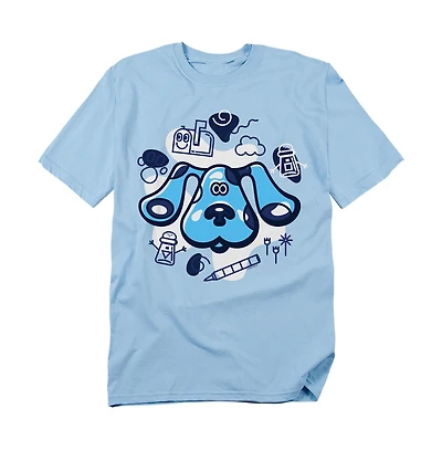 Logovision Men's Blue's Clues And Friends T Shirt