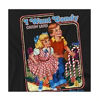 Logovision Men's Candy Land I Want T Shirt