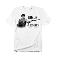 Logovision Men's Army of Darkness Boomstick! T Shirt