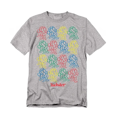Logovision Men's Twister Let's Get Twisting T Shirt