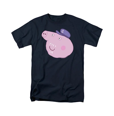 Logovision Men's Peppa Pig Grandpa Face T Shirt