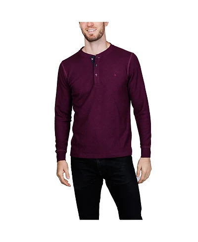 Tailorbyrd Men's Cozy Knit Henley
