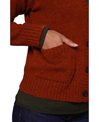 Celtic & Co. Donegal Boxy V-Neck Cardigan