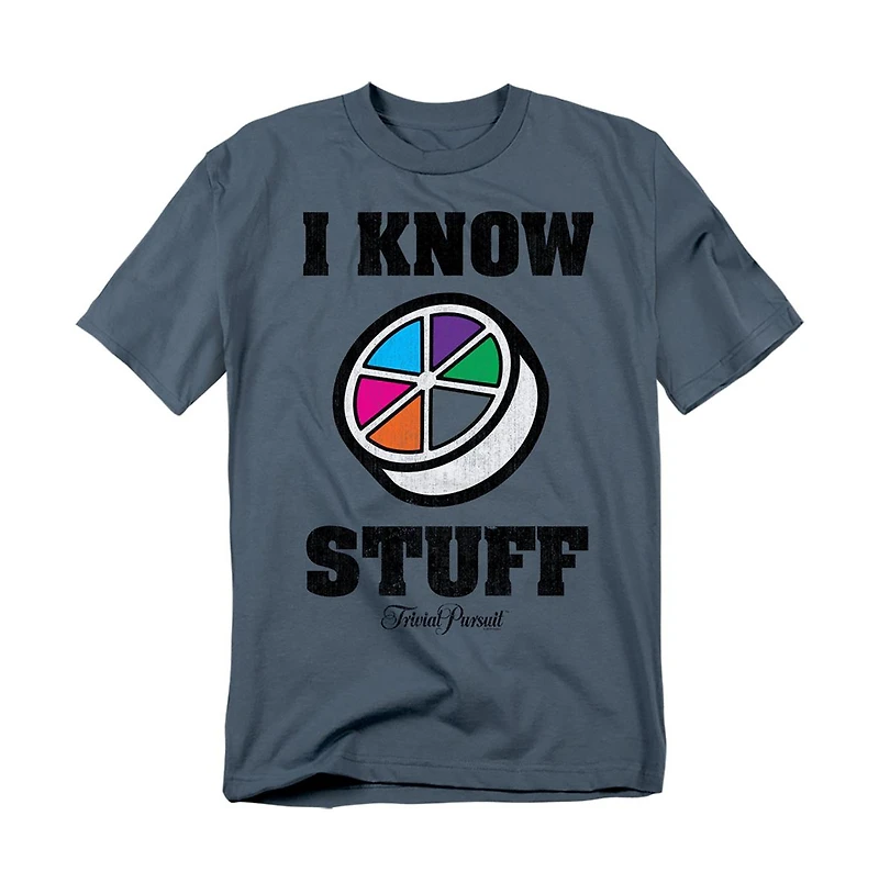 Logovision Men's Trivial Pursuit I Know All of the Stuff T Shirt