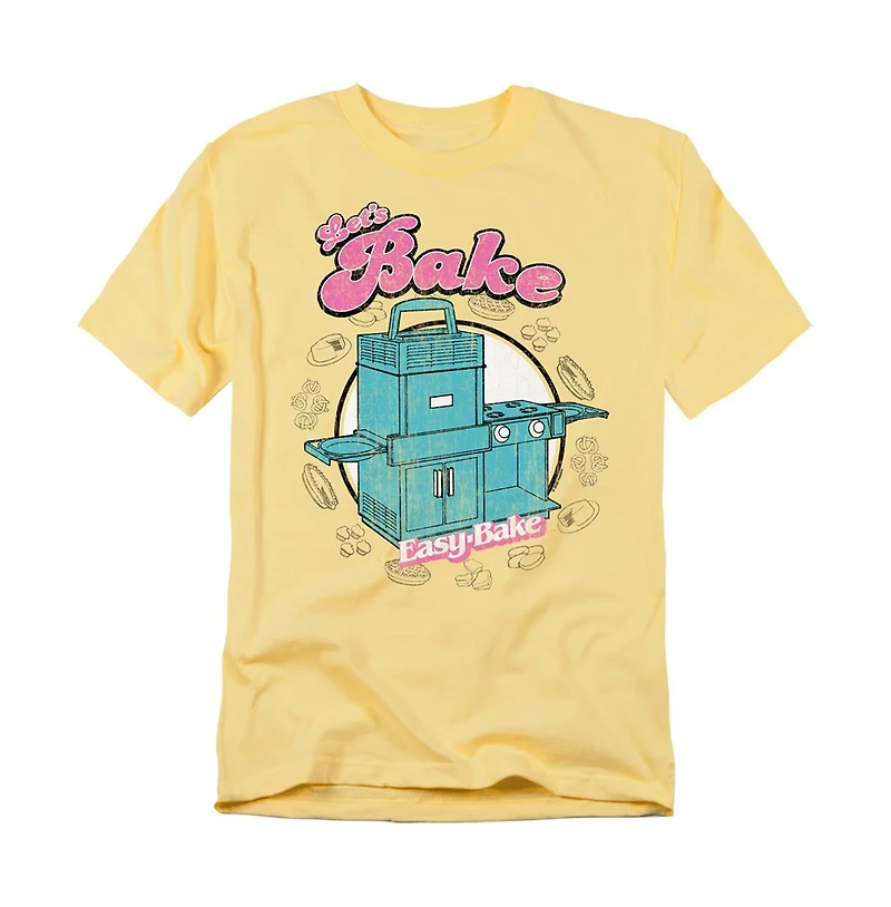 Logovision Men's Easy Bake Oven Let's Retro with Treats T Shirt