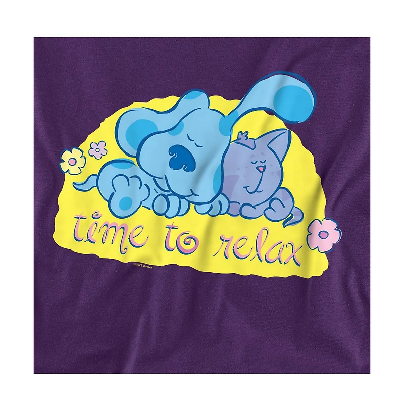 Logovision Men's Blue's Clues Time To Relax T Shirt