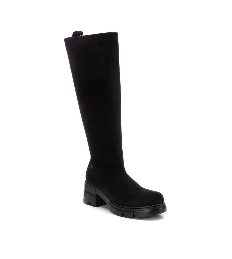 Xti Women's Suede Tall Boots Refresh Collection By