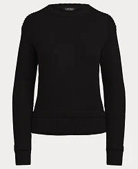 Lauren Ralph Women's Crewneck Shimmer Sweater