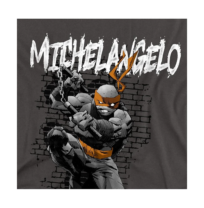 Logovision Men's Classic Tmnt Teenage Mutant Ninja Turtles T Shirt
