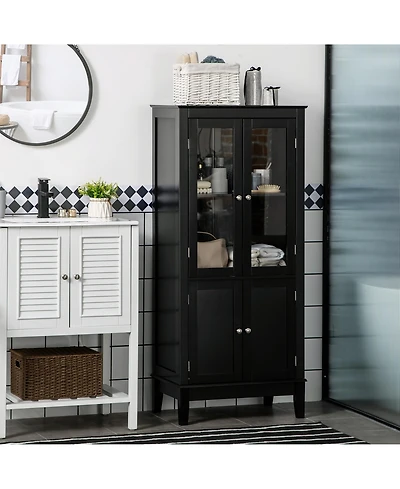 Slickblue Wall-Mounted Bathroom Cabinet with Mirror and Storage for Toiletries