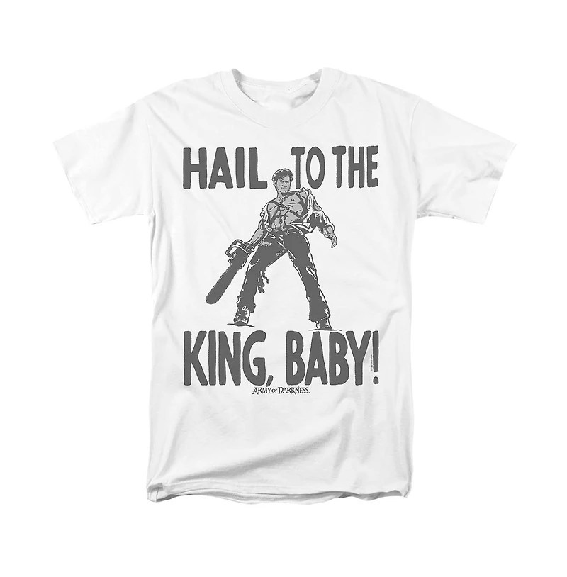Logovision Men's Army of Darkness Hail to The King T Shirt
