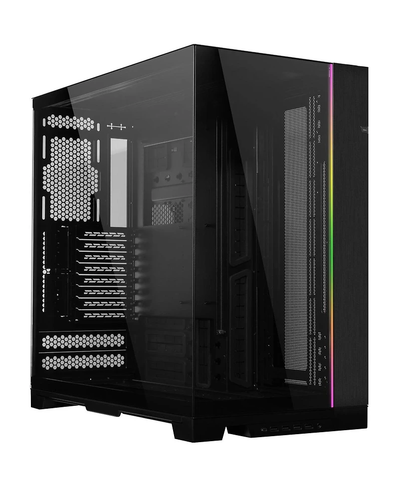 Lian-Li Lian-Li Dynamic Xl Rog Certificated, E-atx, Atx Full Tower Gaming Computer Case, Black