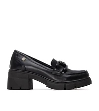 Women's Casual Heeled Loafers Refresh Collection By Xti