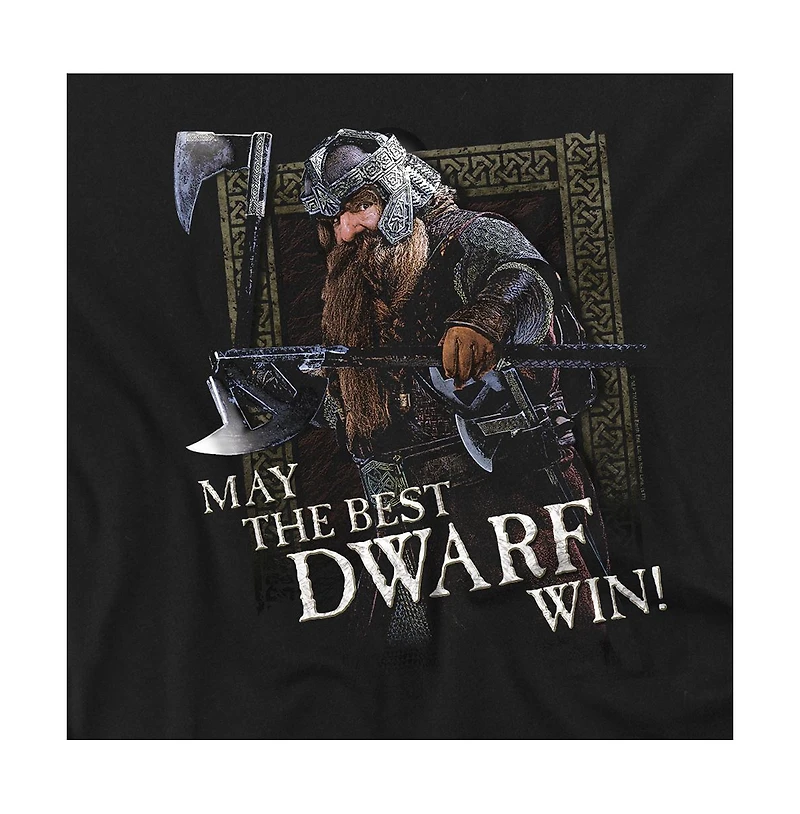 Logovision Men's Lord of The Rings Best Dwarf T Shirt