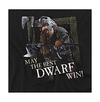 Logovision Men's Lord of The Rings Best Dwarf T Shirt
