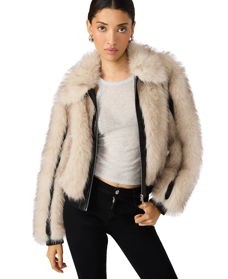 Steve Madden Women's Charmaine Paneled Jacket