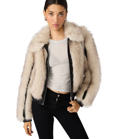 Steve Madden Women's Charmaine Paneled Jacket