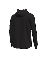Under Armour Men's Wisconsin Badgers Tech Stretch Long-Sleeve Hooded T-Shirt
