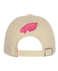 Outerstuff Big Girls Cream Philadelphia Eagles Blitz Adjustable Hat
