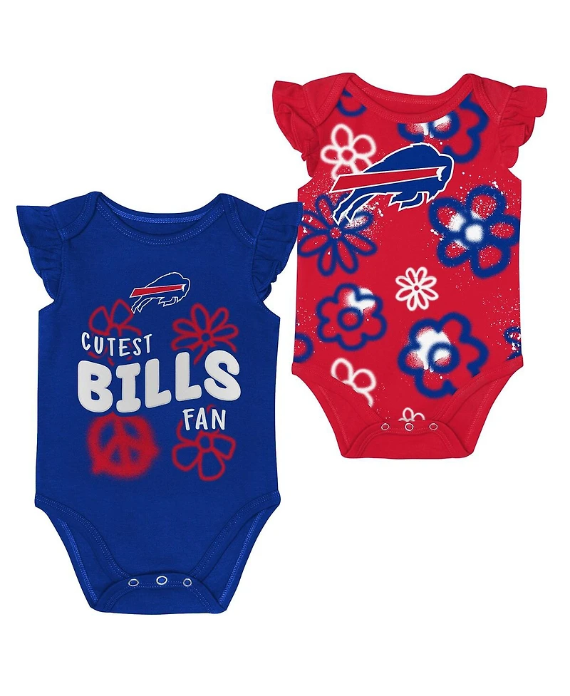 Outerstuff Baby Girls 2-Piece Buffalo Bills The Sunshine Bodysuit Set