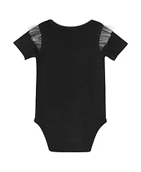 Outerstuff Baby Girls Las Vegas Raiders My Team Rocks Bodysuit and Skirt Set
