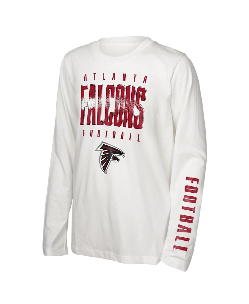 Outerstuff Big Boys and Girls Atlanta Falcons The Mix Combo T-Shirt Set