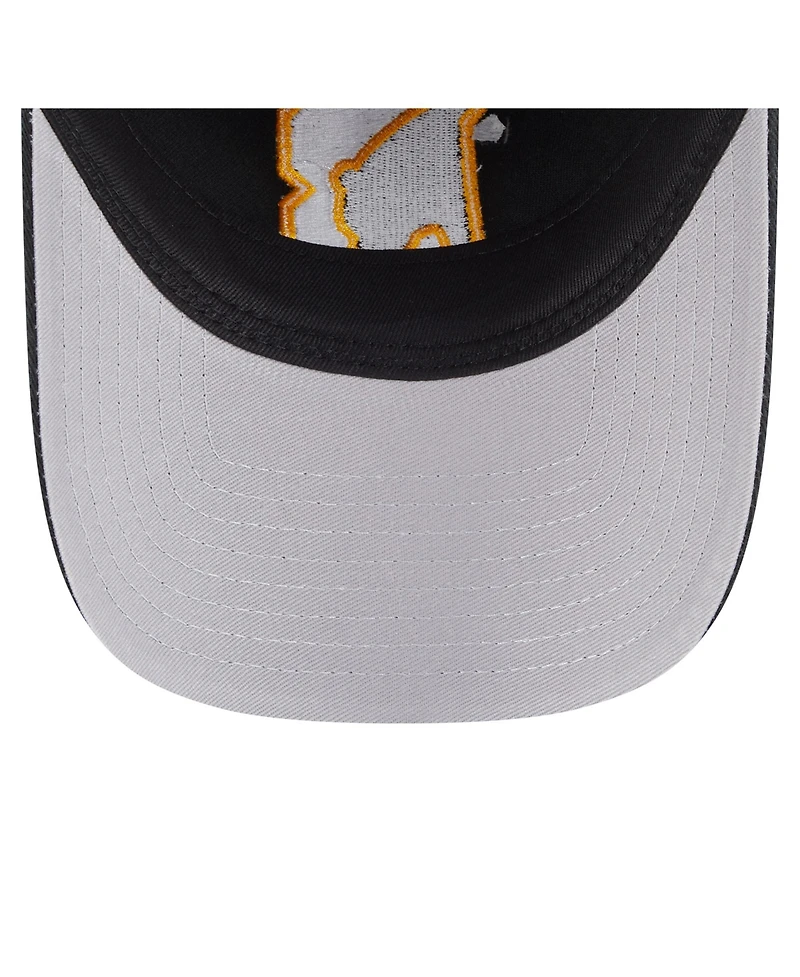 New Era Men's Black Boston Bruins Deceptor 9TWENTY Adjustable Hat